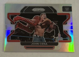 2022 Panini Prizm WWE #45 JOHN CENA Silver Prizm Refractor - Picture 1 of 2
