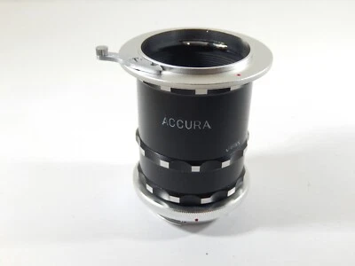 JUEGO ADAPTADOR LENTE EXTENSIÓN 5 PIEZAS ACCURA EXAKTA VINTAGE Foto 1 de 4