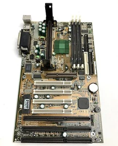 Placa base MSI vintage MS-6119 Ver:1.1 BX2 - ISA PCI AGP SDRAM ATX ranura 1 - Imagen 1 de 4