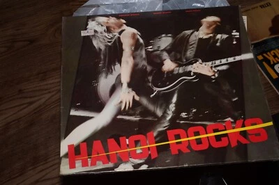 HANOI ROCKS bangkok  saigon ORIG 1ST PRESS 1983 GERMANY A1 12 VINYL LP - Image 1 of 3