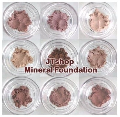JTshop Superior Mineral Foundation 5 IN 1 ALL NATURAL Veganer Make-up Puder