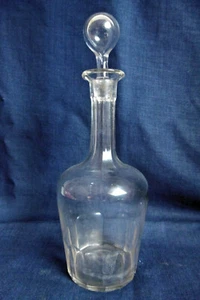 ANCIENNE CARAFE EN VERRE SOUFFLE ET TAILLE - EPOQUE 1900 - Imagen 1 de 6