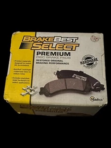 Brake Best Select Premium Disc Brake Pads SC1468-4 Pieces - Picture 1 of 2