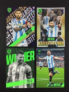 Lionel Messi Panini Top Class 2024 2025 Card Lot 4 (25) #128 #191 #246 #267 - Picture 1 of 3
