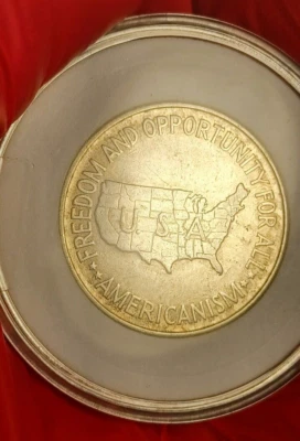 1951 US Mint Silver Half Dollar, - Booker T Washington/George Carver - - Image 1 of 4