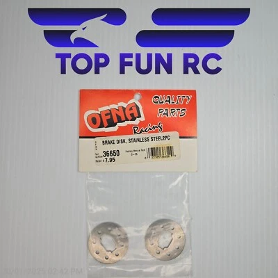 OFNA 36650 Brake Disk, Stainless Steel, 2 PC - Image 1 of 2