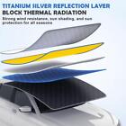 Car Reversible Windshield Aluminium Windscreen Cover Sun Frost Dust D5K1