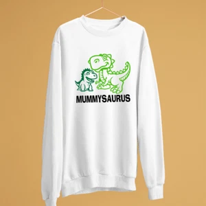 MUMMYSAURUS Sweatshirt Happy Mother's Day Family kids Events Celebration Gifts - Picture 1 of 24