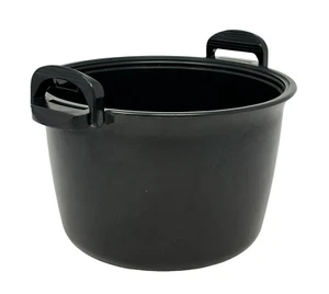 PAMPERED CHEF Black Rice Cooker Plus Replacement Bottom Pot Bowl #2779 - Picture 1 of 5