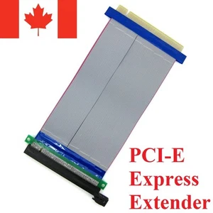 PCI-Express PCI-E 16X Slot Riser Card Flexible Ribbon Extender Extension Cable - Picture 1 of 1