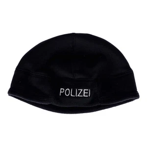 Casquette hiver "police" noire - Photo 1/6