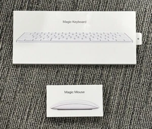 Apple Magic Keyboard and Mouse (Lightning), A2450 A1657 - Picture 1 of 5