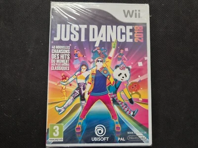 Just dance 2018 Nintendo Wii Neuf PAL FR U - Photo 1/2