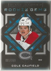 2021-22 Black Diamond Rookie Gems #RGCC Cole Caufield 381/399 Montreal Canadiens - Picture 1 of 2