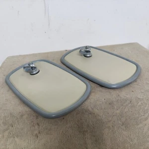 2 NOS SIDE 10x6" MIRRORS Classic BEDFORD MORRIS LEYLAND FORD AEC VAN TRUCK BUS - Picture 1 of 5