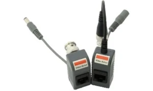 GBC Paire Balun pour Transmission Vidéo + Alimentation Sur Câble Ethernet - Photo 1/1