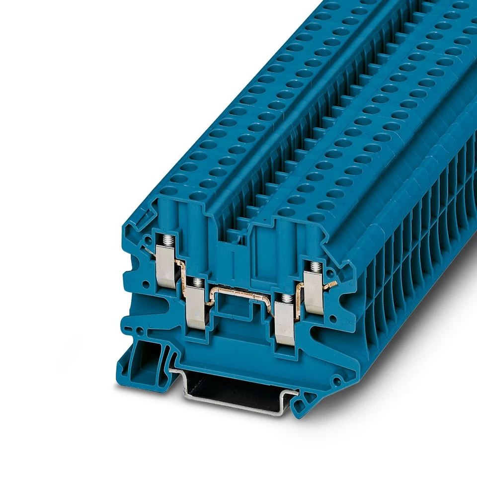 50PCS Phoenix Contact 3048836 4-wire universal terminal block UT 4-QUATTRO HV BU - Image 1 of 1