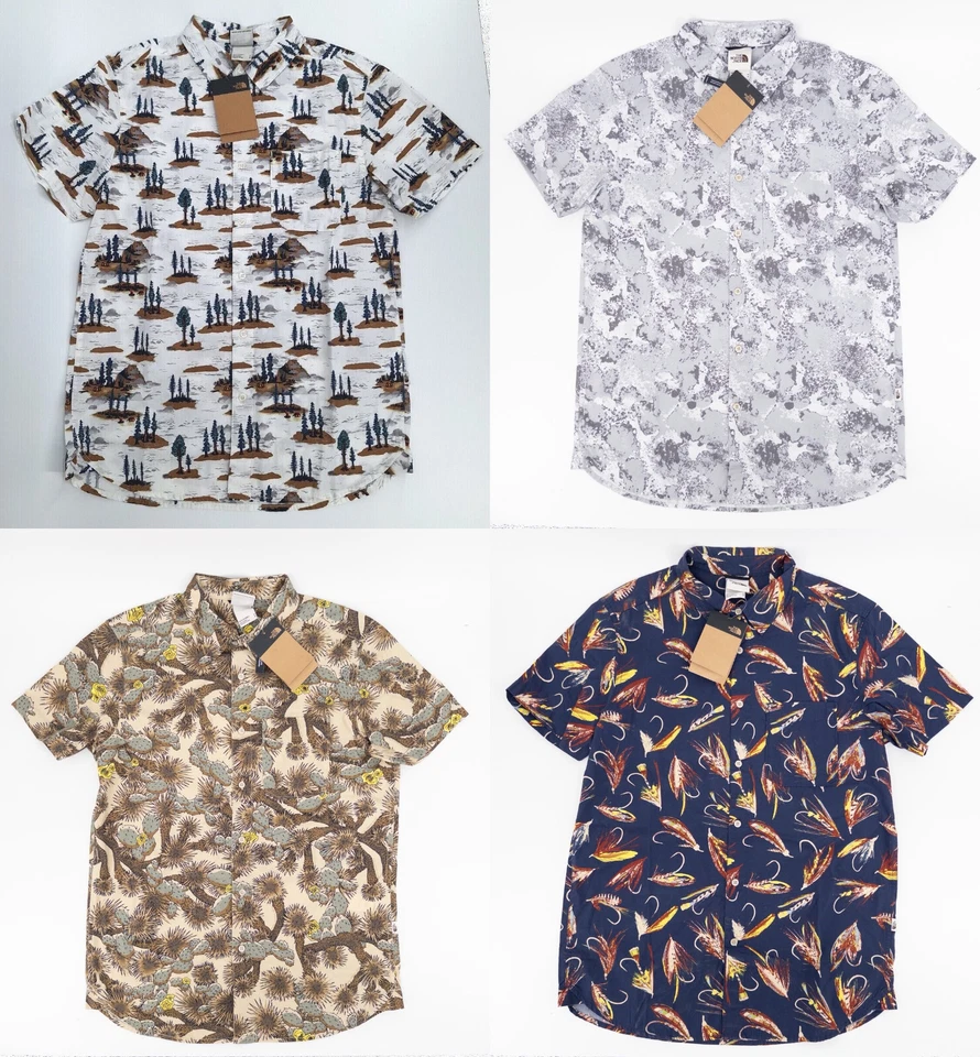 Camisa de manga corta con patrón Baytrail de The North Face para hombre Foto 1 de 1