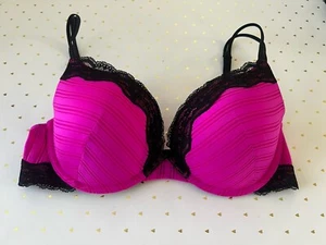 ambrielle push up bra 36D Pink Magenta Underwired Lace Details-Gorgeous - Picture 1 of 3