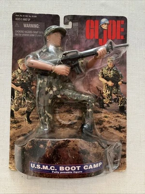 1998 年 Kenner 特种部队 Joe 美国 M.C. Boot Camp 12 英寸可动人偶全新带包装   — 第 1/3 张图片