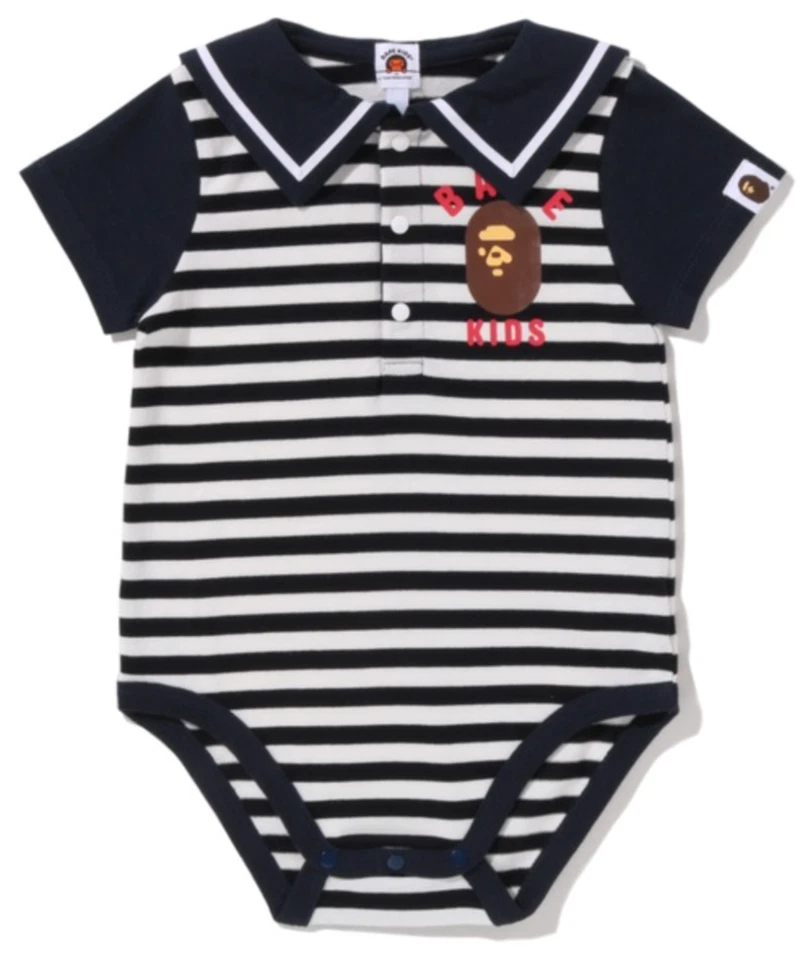 Body Bape Niños Aro Cuello Marinero Azul Marino Talla 70 Foto 1 de 1