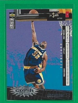 Collector's Choice You Crash the Game Silver Joe Smith #C9 Warriors 1996-97  Foto 1 de 2