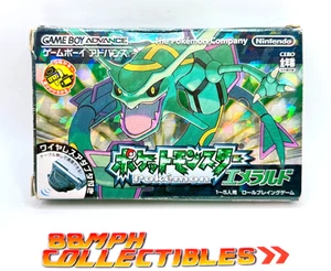 Pokémon japonés EMERALD Game Boy Advance GBA JP con adaptador - Se envía desde 🇺🇸 - Imagen 1 de 15