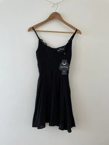 Killstar Sacralgia Mini Short Dress Black XS Goth Rock Alt Emo (24e) - Picture 1 of 15