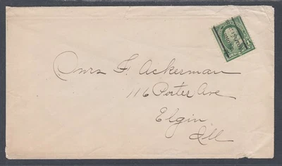 US Sc 279 BURLINGTON, VERMONT precancel on 1898 UNSEALED CIRCULAR RATE cover - Image 1 of 2