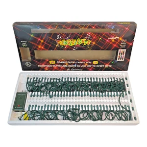 Vtg Mr Christmas Jingle lights 100 Warm White Musical String Lights 21 Songs - Picture 1 of 6