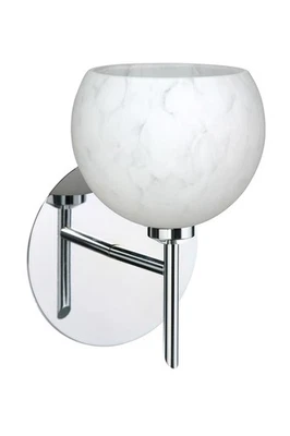 Aplique de pared cromado Besa Lighting 1SW-565819-LED-CR Palla 5 Foto 1 de 2