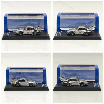 STREET WARRIOR SW 1/64 Porsche RWB 993 #89 RAUH-Welt Wide Body Modification Diecast Model Car