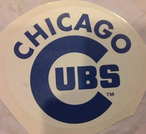 Chicago Cubs 7" x 6.5" FATHEAD Official MLB Team Logo Wall Graphics Vinyl Decal - Picture 1 of 1