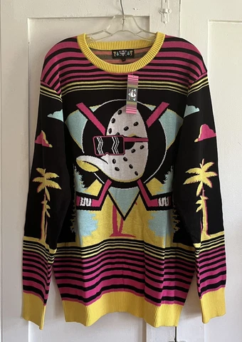 Anaheim Ducks Ugly Sweater  Sz XL - NWT Cover