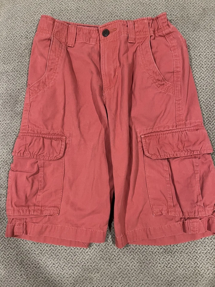 Boys Urban Pipeline Red Cargo Shorts 16 Regular - Image 1 of 1