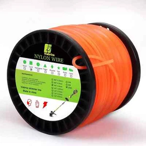 String Trimmer Line Square Orange Heavy Duty Weed Eater String Premium Nylon U - Picture 1 of 6
