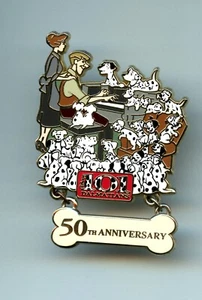 Pin Pongo Perdida Pongo LE500 Tienda Disney 50 Aniversario 101 Dálmatas Pérdida Cachorros - Imagen 1 de 1