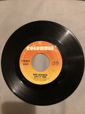 BOZ SCAGGS: Breakdown Dead Ahead / Isn't It Time 7" Vinyl  45 - Image 1 of 2