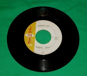 1960 VINYL 45 RECORD DUANE EDDY KOMMOTION THEME FOR MOON CHILDREN JAMIE 1163 VTG - Picture 1 of 3