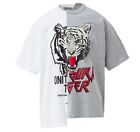 Onitsuka Tiger GRAPHIC TEE White Remake style T-shirt Unisex size XS-XL NEW