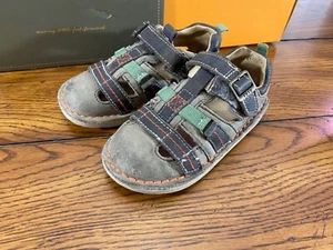 Stride Rite Medallion collection MC Harrison boys leather sandals 9.5W 9 1/2W wi - Picture 1 of 9