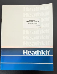 Heathkit SA-2060A Deluxe Antenna Tuner Manual 1983 Edition ORIGINAL - Photo 1/7