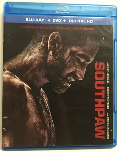 Southpaw (Blu-ray/DVD,2015,2-Disc Set) Jake Gyllenhaal,Not a Scratch! - Picture 1 of 5