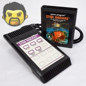 Star Raiders Atari 2600 Video Touch Pad Control Gamepad w/Overlay and Cartridge - Picture 1 of 15