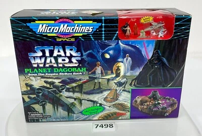 Star Wars Micro Machines Planet Dagobah Empire Strikes Back Juego 1994 Sin usar, en caja Foto 1 de 4