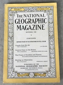 National Geographic 1926 Various Month - PICK 1 May June July Sep Oct Nov Dec - Imagen 1 de 25