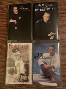 LOT of (4) Jim Brickman Cassettes: Picture This, Visions Of Love, Destiny & My.. - Picture 1 of 1