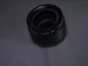 Hanimex Auto 3X Konverter fehlendes Glas könnte Verlängerungsrohr statt M42 sein - Bild 1 von 5