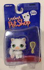 NEW 2004 Littlest Pet Shop WHITE PERSIAN CAT Kitten Green Eyes #4