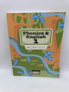 Bob Jones Phonics & English 1 Student WorkText (3rd Edition) NEW - Imagen 1 de 4